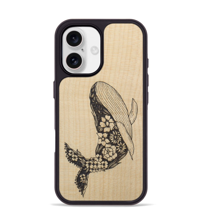 iPhone 17 Wood Phone Case - Growth - Maple (Curated)