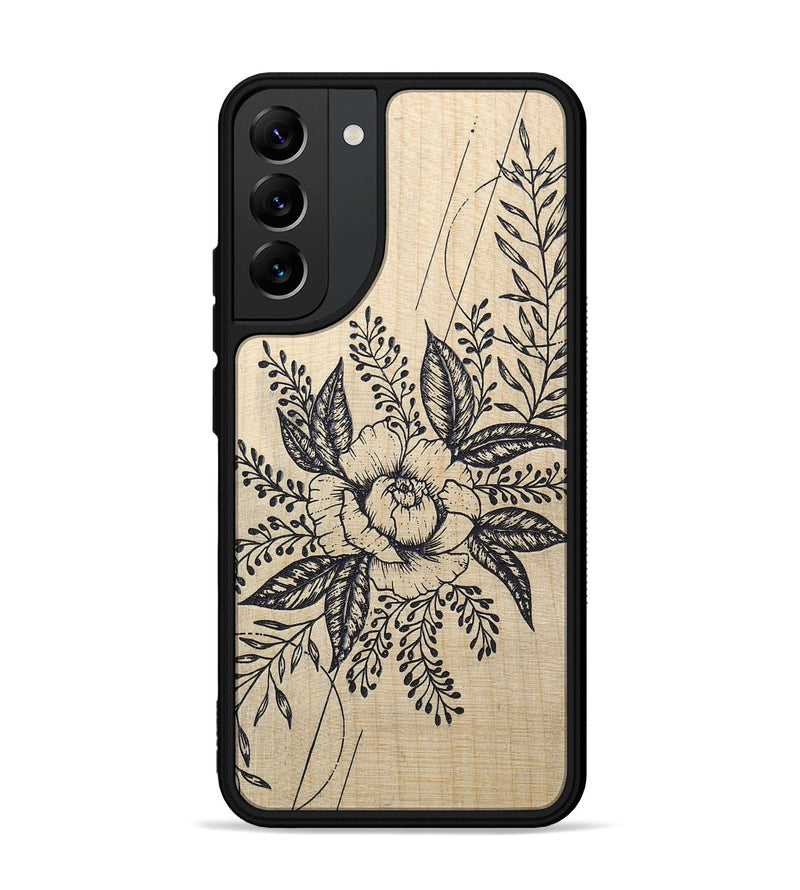 Galaxy S22 Plus Wood+Resin Phone Case - Hope - Maple (Curated)
