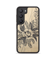 Galaxy S23 Wood+Resin Phone Case - Hope - Maple (Curated)