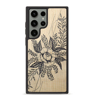 Galaxy S23 Ultra Wood+Resin Phone Case - Hope - Maple (Curated)