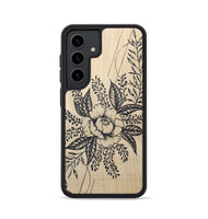 Galaxy S24 Wood+Resin Phone Case - Hope - Maple (Curated)