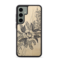 Galaxy S24 Plus Wood+Resin Phone Case - Hope - Maple (Curated)
