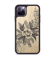 iPhone 11 Pro Max Wood+Resin Phone Case - Hope - Maple (Curated)