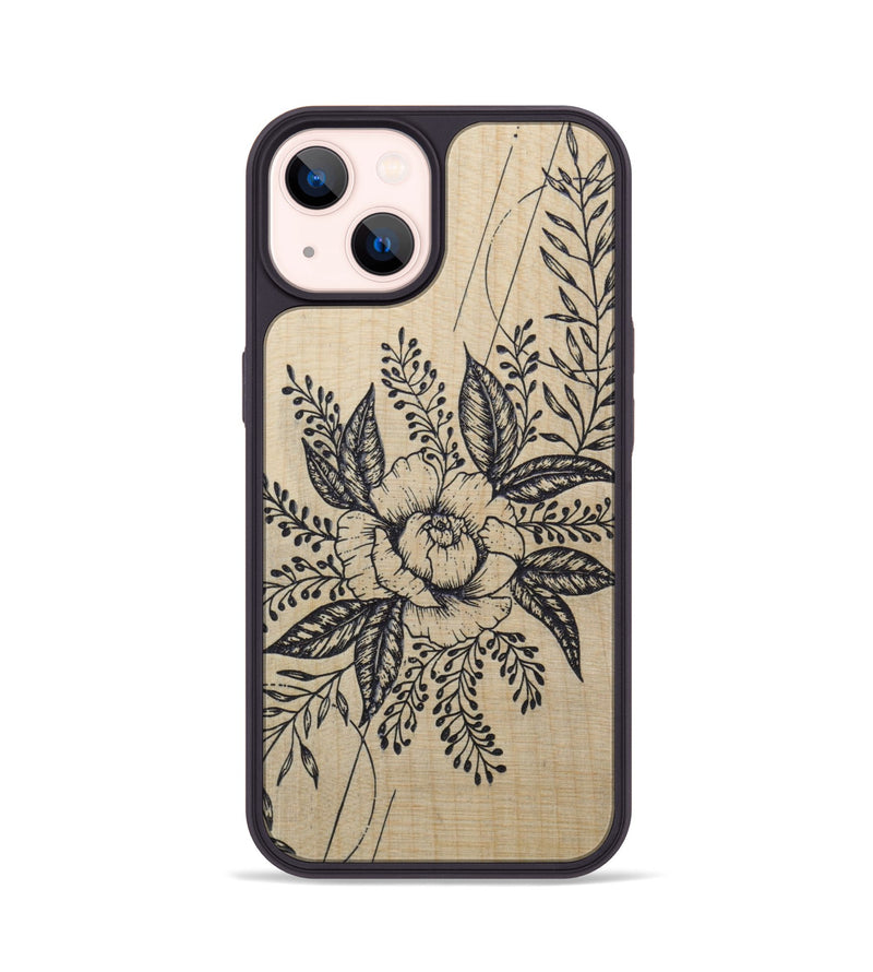 iPhone 14 Wood Phone Case - Hope - Maple (Curated)