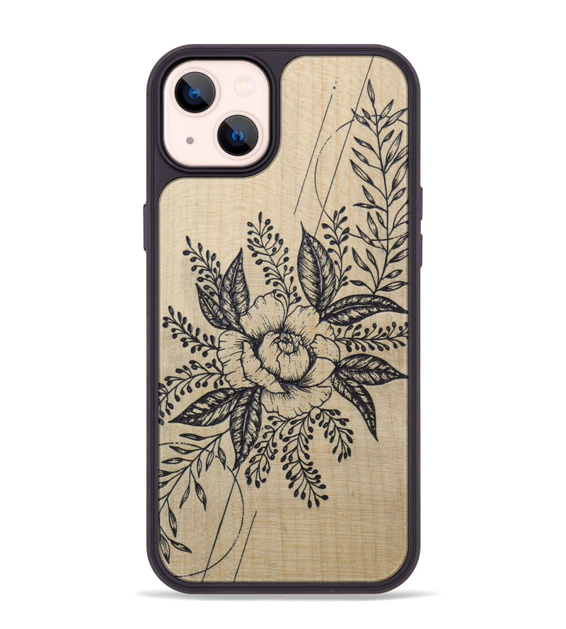 iPhone 14 Plus Wood Phone Case - Hope - Maple (Curated)