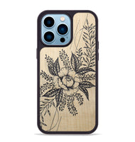 iPhone 14 Pro Max Wood+Resin Phone Case - Hope - Maple (Curated)