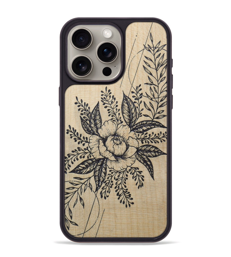 iPhone 15 Pro Max Wood Phone Case - Hope - Maple (Curated)