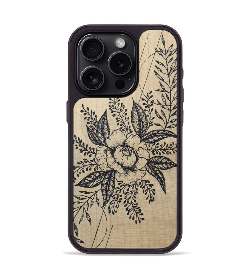 iPhone 15 Pro Wood Phone Case - Hope - Maple (Curated)