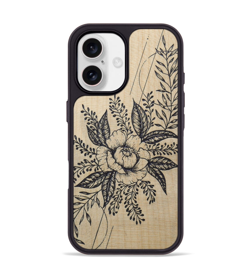 iPhone 17 Wood Phone Case - Hope - Maple (Curated)