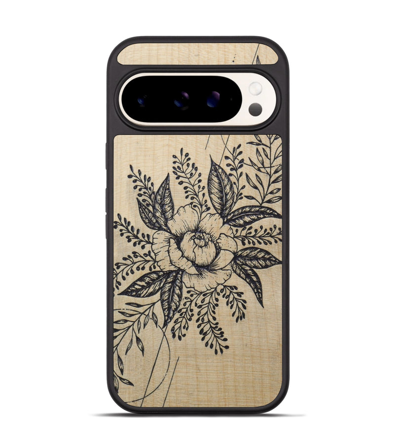 Pixel 9 Pro Wood Phone Case - Hope - Maple (Curated)