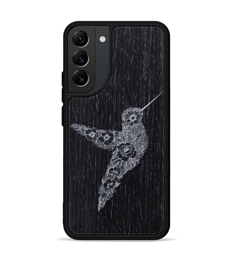 Galaxy S22 Plus Wood Phone Case - Hover In The Moment - Ebony (Curated)