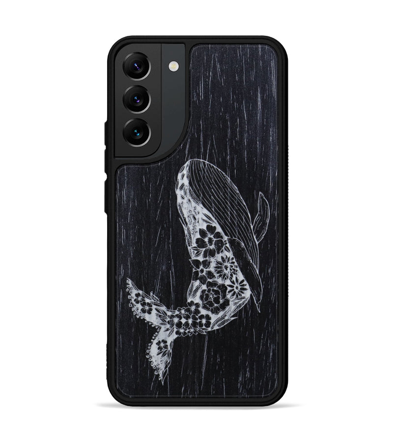 Galaxy S22 Plus Wood Phone Case - Growth - Ebony (Curated)