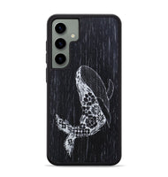 Galaxy S24 Plus Wood+Resin Phone Case - Growth - Ebony (Curated)