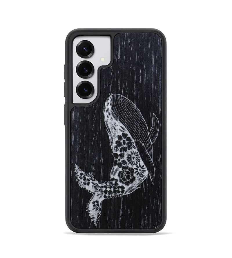 Galaxy S25 Wood Phone Case - Growth - Ebony (Curated)