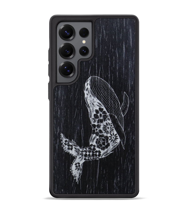 Galaxy S25 Ultra Wood Phone Case - Growth - Ebony (Curated)