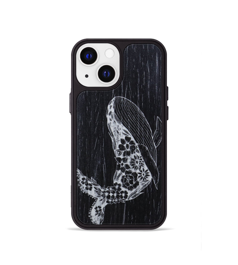iPhone 13 mini Wood Phone Case - Growth - Ebony (Curated)