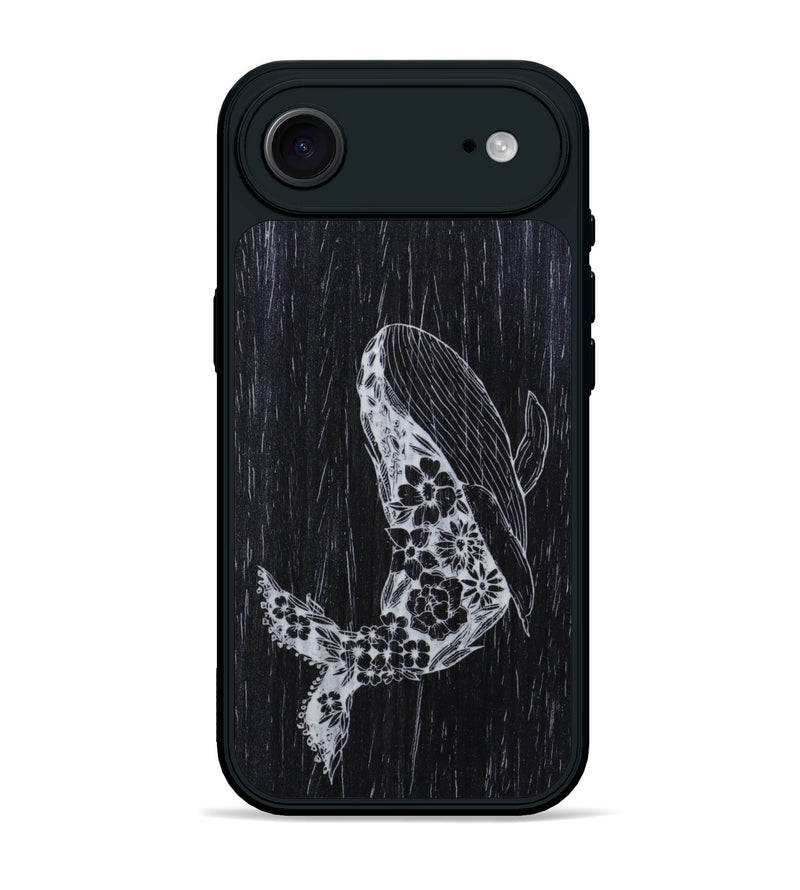 iPhone 17 Air Wood Phone Case - Growth - Ebony (Curated)