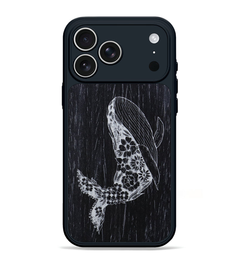 iPhone 17 Pro Max Wood Phone Case - Growth - Ebony (Curated)