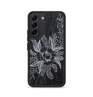 Galaxy S22 Wood+Resin Phone Case - Hope - Ebony (Curated)