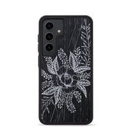 Galaxy S24 Wood+Resin Phone Case - Hope - Ebony (Curated)