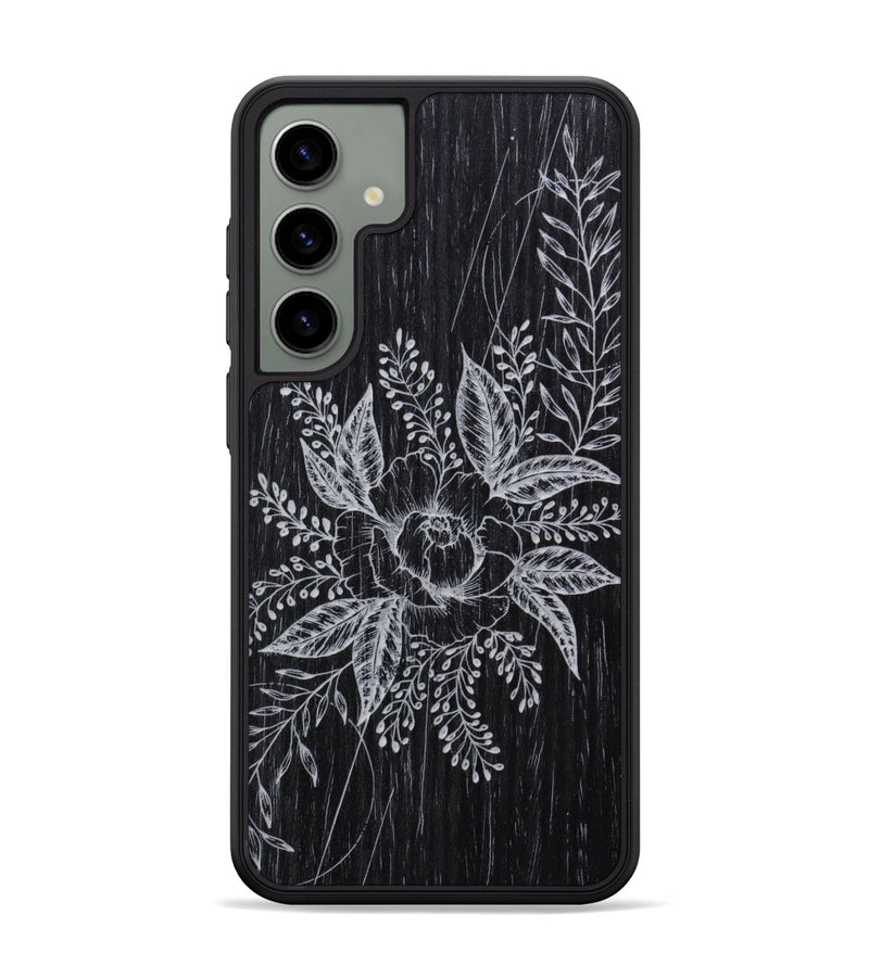 Galaxy S24 Plus Wood Phone Case - Hope - Ebony (Curated)