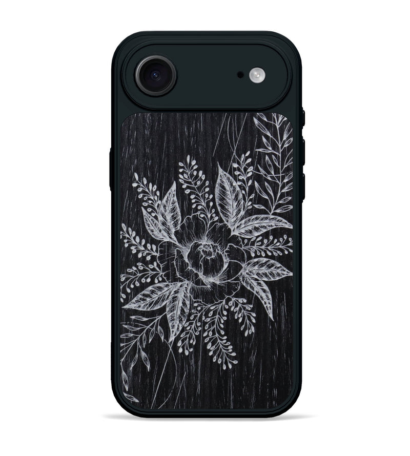 iPhone 17 Air Wood Phone Case - Hope - Ebony (Curated)