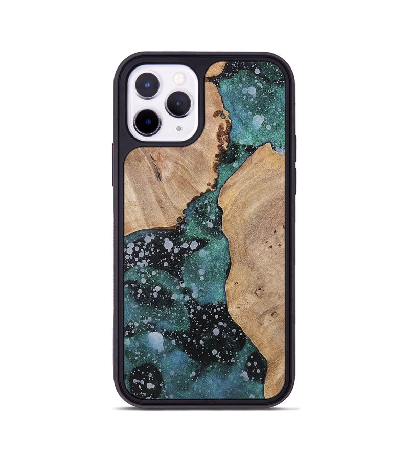 iPhone 11 Pro Wood+Resin Phone Case - Allie (Cosmos, 700049)