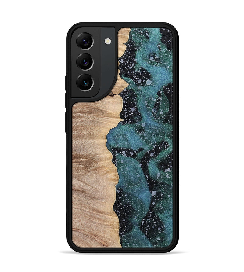 Galaxy S22 Plus Wood+Resin Phone Case - April (Cosmos, 700051)