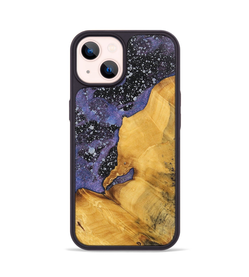 iPhone 14 Wood+Resin Phone Case - Oakley (Cosmos, 700052)