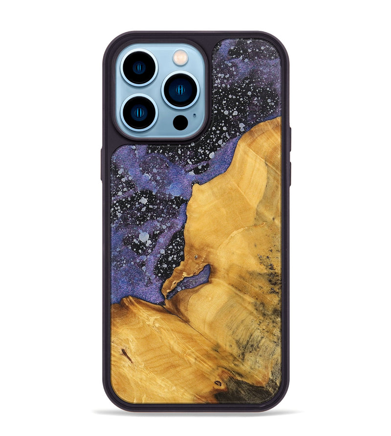 iPhone 14 Pro Max Wood+Resin Phone Case - Oakley (Cosmos, 700052)