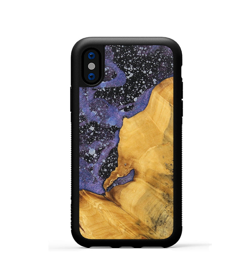 iPhone Xs Wood+Resin Phone Case - Oakley (Cosmos, 700052)