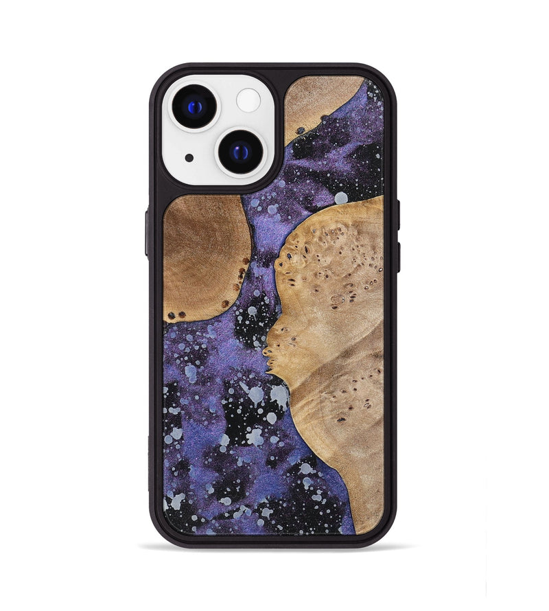 iPhone 13 Wood+Resin Phone Case - Abraham (Cosmos, 700056)