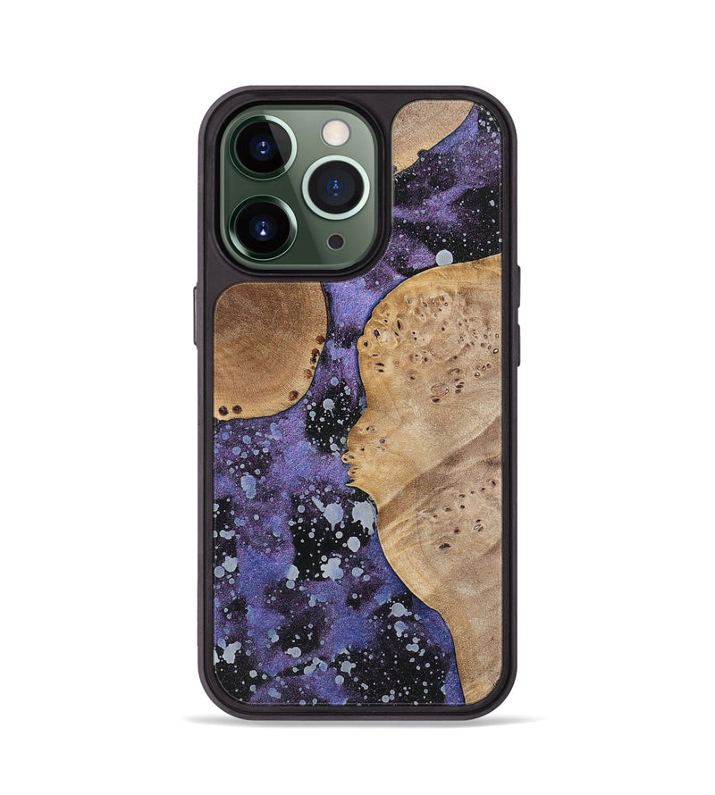 iPhone 13 Pro Wood+Resin Phone Case - Abraham (Cosmos, 700056)
