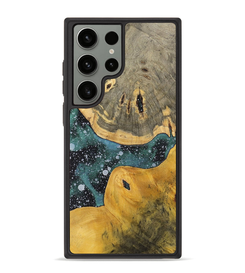 Galaxy S23 Ultra Wood+Resin Phone Case - Jean (Cosmos, 700057)