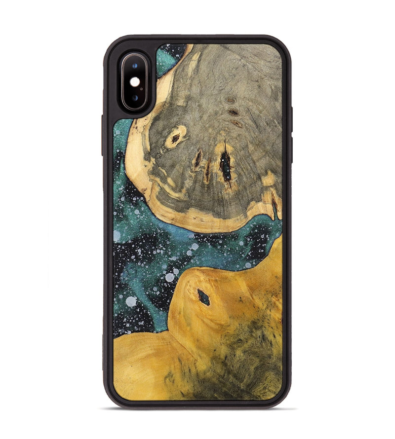 iPhone Xs Max Wood+Resin Phone Case - Jean (Cosmos, 700057)