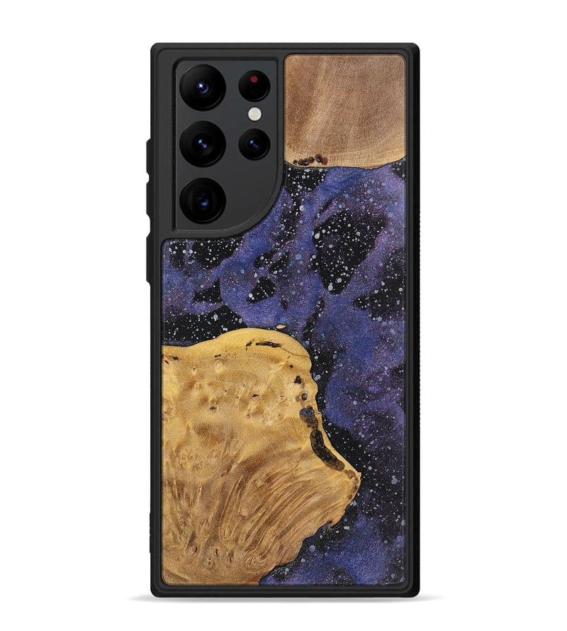 Galaxy S22 Ultra Wood+Resin Phone Case - Melinda (Cosmos, 700061)