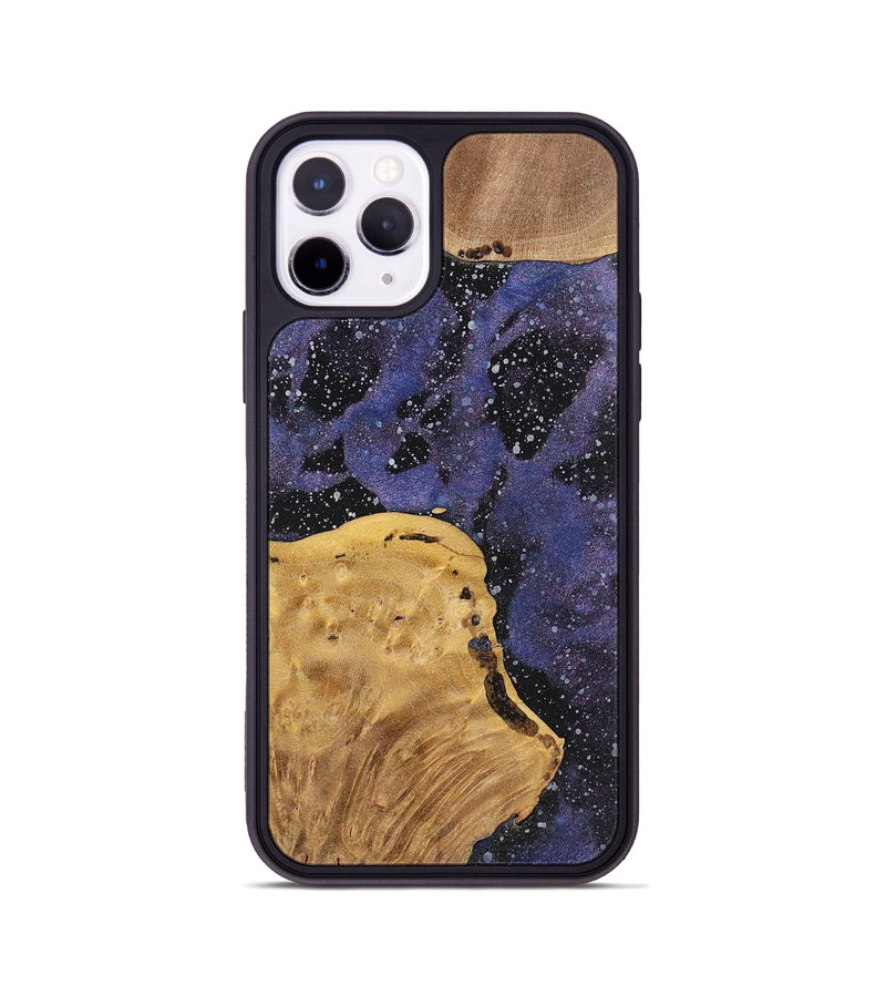 iPhone 11 Pro Wood+Resin Phone Case - Melinda (Cosmos, 700061)