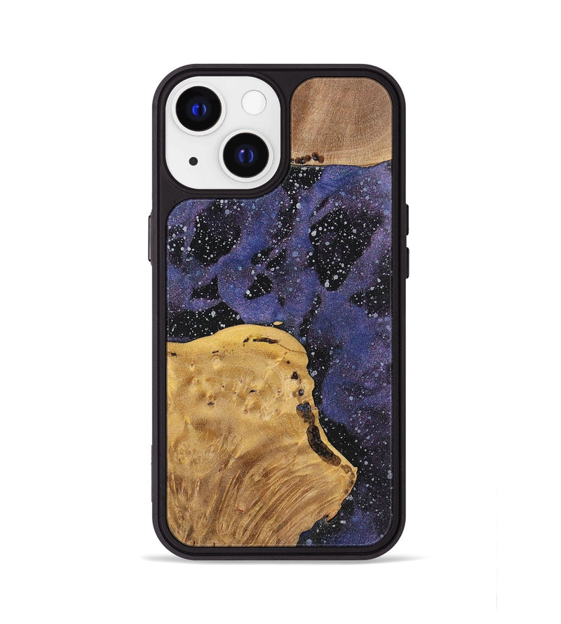 iPhone 13 Wood+Resin Phone Case - Melinda (Cosmos, 700061)