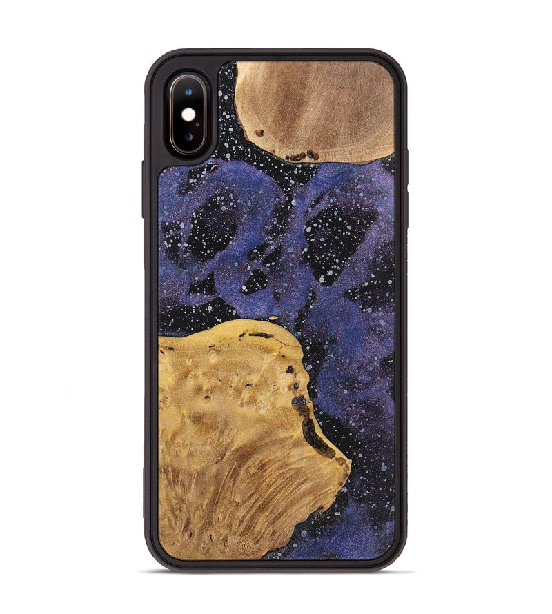 iPhone Xs Max Wood+Resin Phone Case - Melinda (Cosmos, 700061)