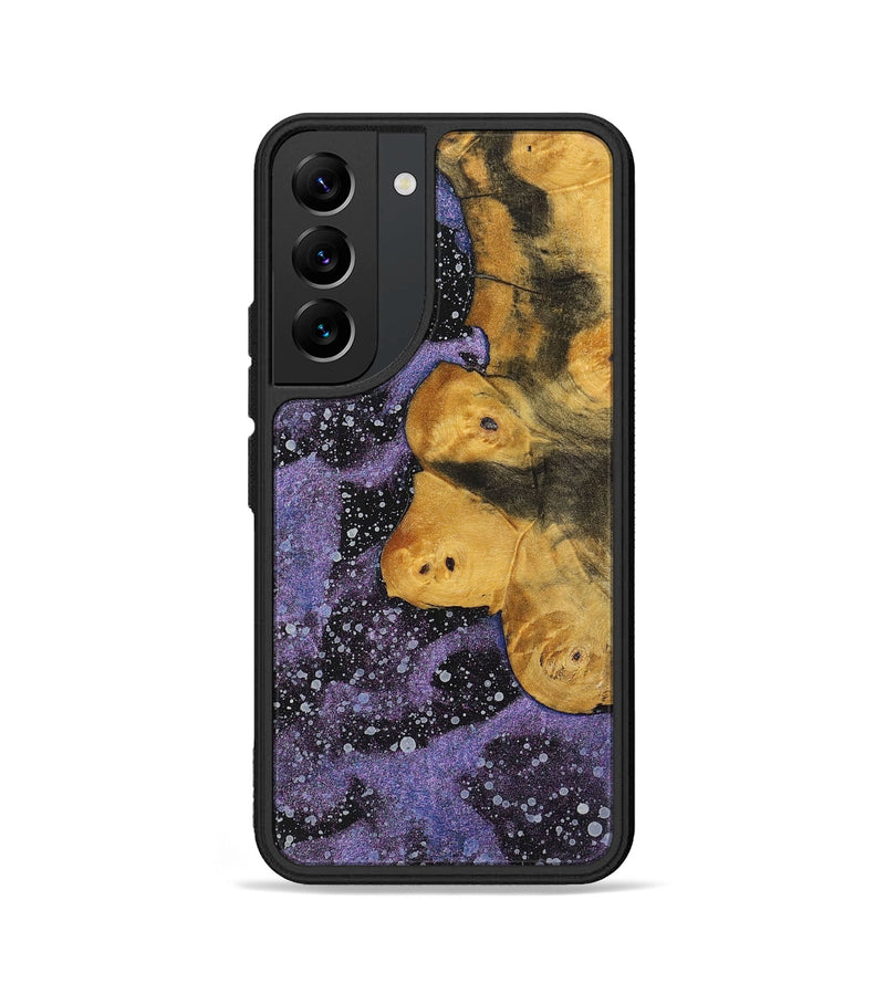 Galaxy S22 Wood+Resin Phone Case - Bria (Cosmos, 700063)