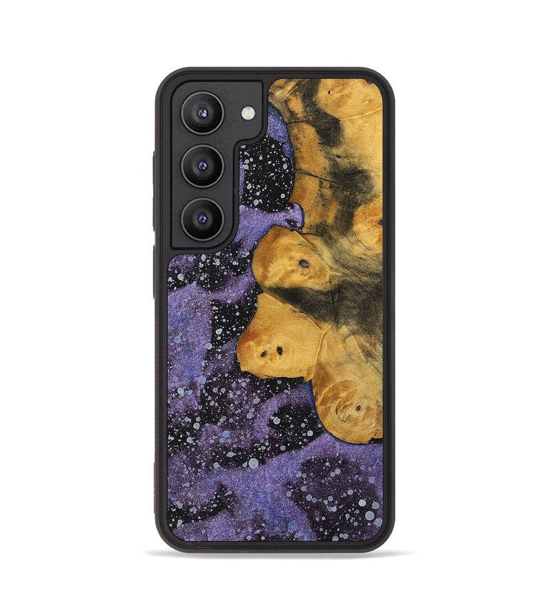 Galaxy S23 Wood+Resin Phone Case - Bria (Cosmos, 700063)