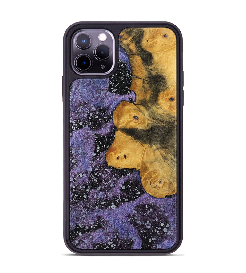 iPhone 11 Pro Max Wood+Resin Phone Case - Bria (Cosmos, 700063)