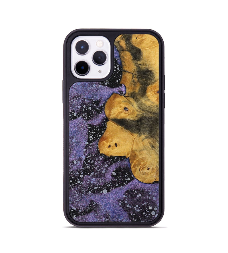 iPhone 11 Pro Wood+Resin Phone Case - Bria (Cosmos, 700063)