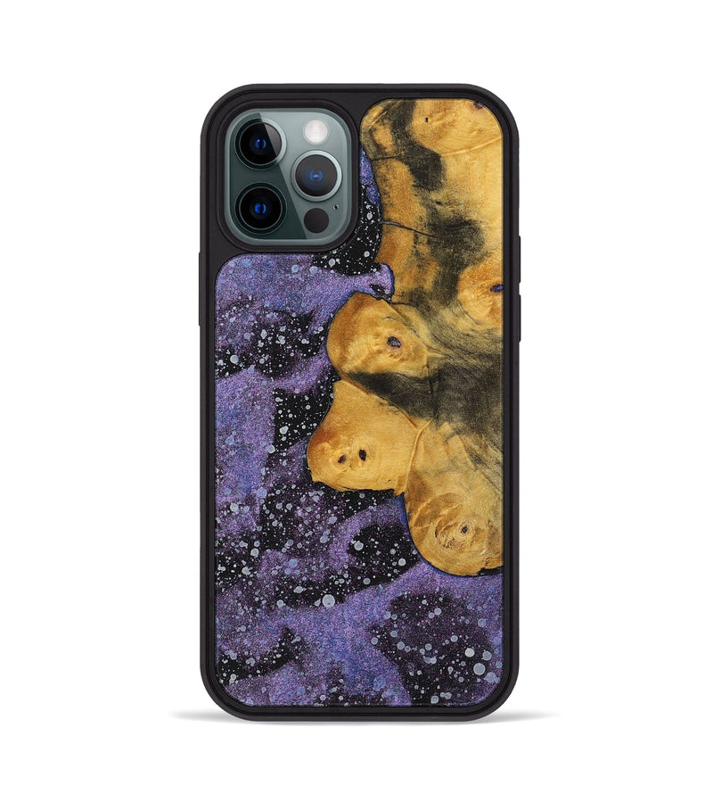 iPhone 12 Pro Wood+Resin Phone Case - Bria (Cosmos, 700063)
