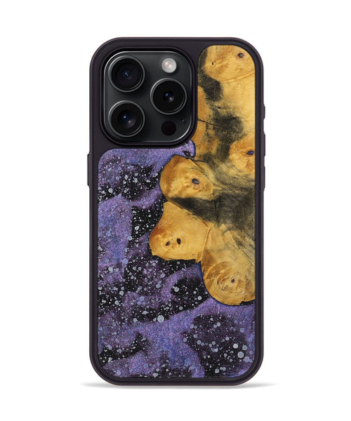 iPhone 15 Pro Wood+Resin Phone Case - Bria (Cosmos, 700063)