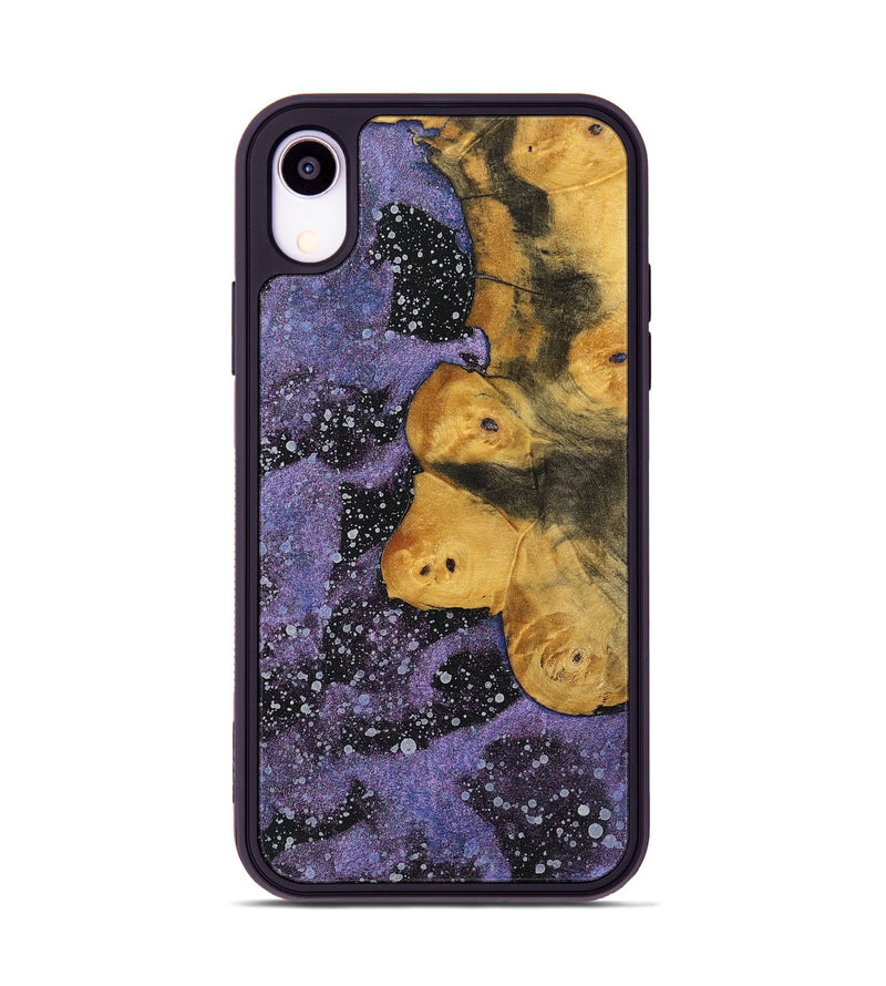 iPhone Xr Wood+Resin Phone Case - Bria (Cosmos, 700063)