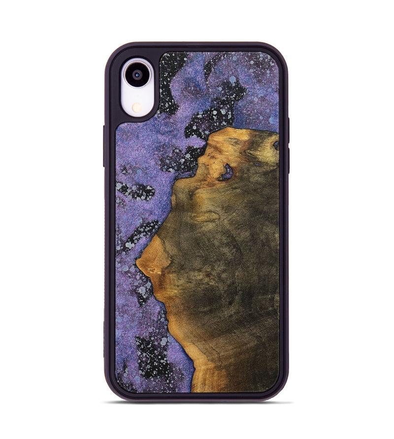 iPhone Xr Wood+Resin Phone Case - Gina (Cosmos, 700064)