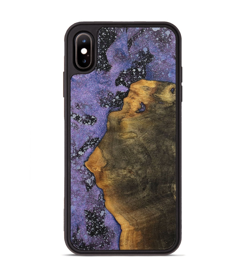 iPhone Xs Max Wood+Resin Phone Case - Gina (Cosmos, 700064)