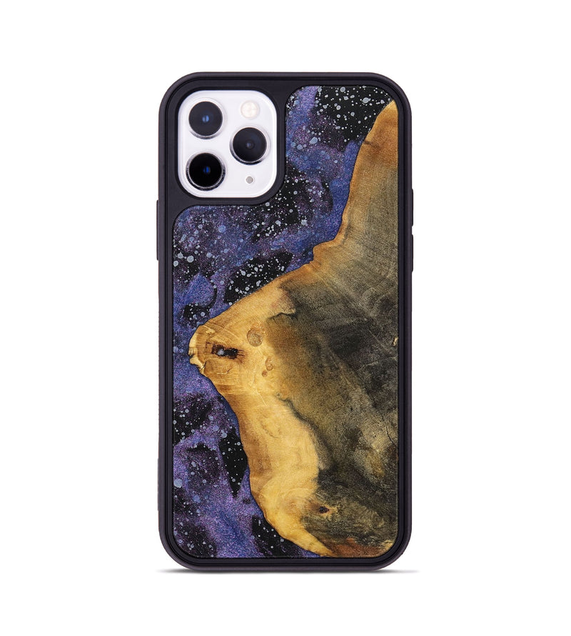 iPhone 11 Pro Wood+Resin Phone Case - Sondra (Cosmos, 700065)