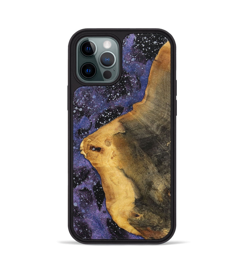 iPhone 12 Pro Wood+Resin Phone Case - Sondra (Cosmos, 700065)